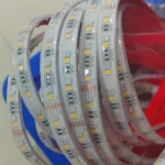 24V RGBW LED Strip IP68 Silicone extrusion