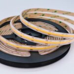 Clear 12V 24V IP67 Waterproof Transparent Silicone Extrusion COB LED Strip 480D 4