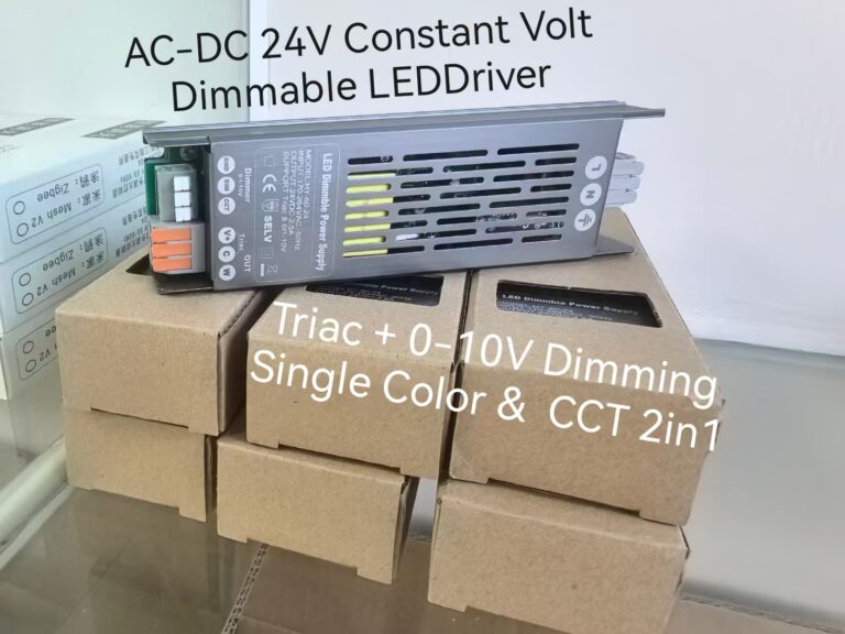 CCT Tunable 0 10V Triac 2in1 LED Power Supply 24V 2