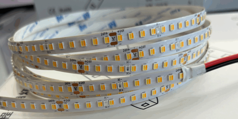24V 2 wire CCT Tunable White 2700 6500K LED Strip
