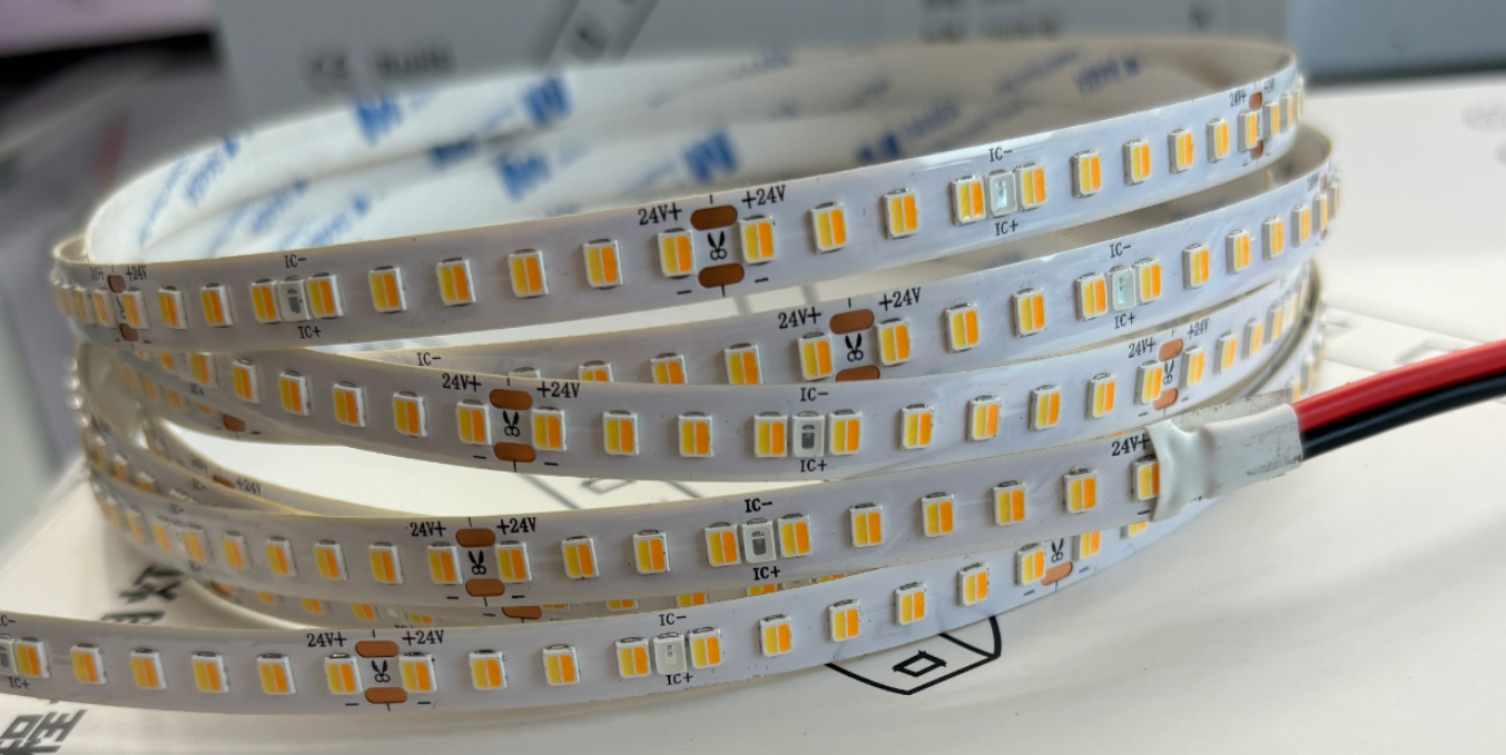 24V 2 wire CCT Tunable White 2700 6500K LED Strip